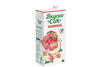 Напиток ВкусноСок Виноградно-яблочный 0,95л