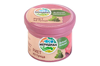 Риет из Тунца 0,1кг. Меридиан 