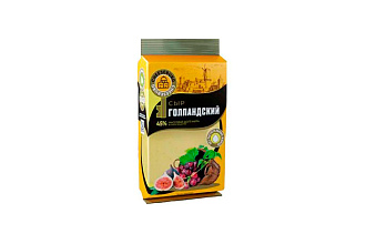 Сыр Голландский 45%, 200г,флоупак, Курский молочный завод