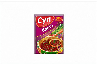 Суп Борщ Русский аппетит, шоу-бокс 50 гр