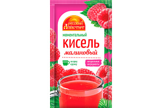 Кисель моментальный МАЛИНОВЫЙ 30гр. РУССКИЙ АППЕТИТ