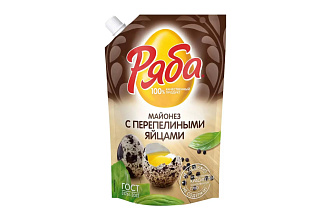 Майонез Ряба с Перепелиными яйцами 330гр 50,5% МНЗ