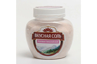 Вкусная соль Гималайская розовая 400г п/б Агроимпорт