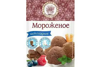 Смесь для приготовления мороженого Шоколадное 70гр Волшебное дерево