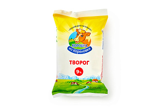 Творог 9% 180гр. Коровка из Кореновки