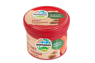 Риет из лосося с миндалем 100 гр Меридиан