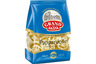 Макаронные изделия GRAND di PASTA Pappardelle ГОСТ 360гр
