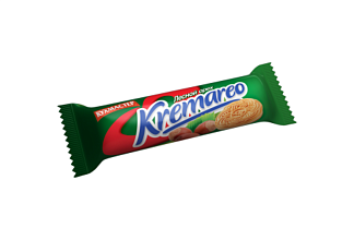 Печенье КМ Кремарео с орехов. нач 100гр*18 Кухмастер