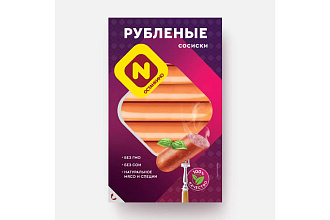 Сосиски рубленные 360гр. Останкино