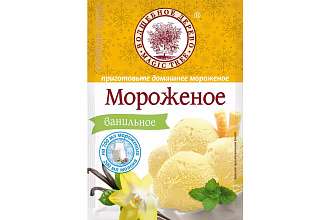 Смесь для приготовления мороженого Ванильное 70гр Волшебное дерево
