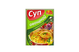 Суп Овощной с вермишелью Русский аппетит, шоу-бокс  60 гр