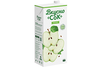 Напиток ВкусноСок Яблочный 0.95л